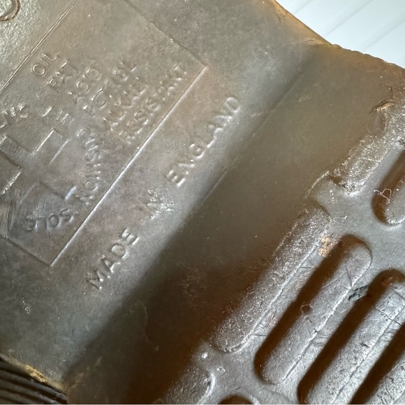 VTG England #1420 Dr. Martens OG 20-Eyelet Lace-Up Boots in Black Leather - Picture 4 of 16